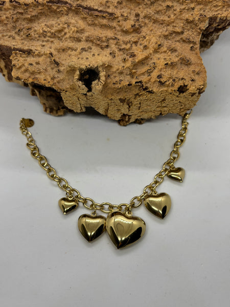 Bracciale Cuori Sonaglio