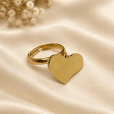 Anello cuore personalizzato