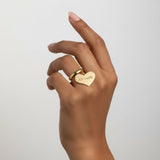 Anello cuore personalizzato