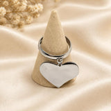 Anello cuore personalizzato