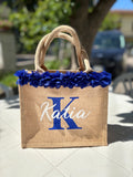 Borsa juta personalizzata