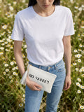 Borsa/pochet pelle “No vabbè!”